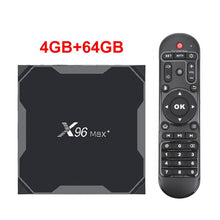 Load image into Gallery viewer, 1000M Android 9.0 TV Box X96 Max Plus Amlogic S905x3 8K Smart Media Player 4GB RAM 64GB ROM X96Max Set top Box QuadCore 5G Wifi