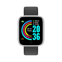Load image into Gallery viewer, Smart Watch 2020 2021 Y68 D20 Fitness Bracelet Heart Rate Monitor Blood Pressure Bluetooth Watch for Android Phone Watch