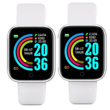 Load image into Gallery viewer, Smart Watch 2020 2021 Y68 D20 Fitness Bracelet Heart Rate Monitor Blood Pressure Bluetooth Watch for Android Phone Watch