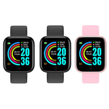 Load image into Gallery viewer, Smart Watch 2020 2021 Y68 D20 Fitness Bracelet Heart Rate Monitor Blood Pressure Bluetooth Watch for Android Phone Watch