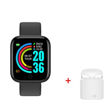 Load image into Gallery viewer, Smart Watch 2020 2021 Y68 D20 Fitness Bracelet Heart Rate Monitor Blood Pressure Bluetooth Watch for Android Phone Watch
