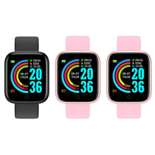 Load image into Gallery viewer, Smart Watch 2020 2021 Y68 D20 Fitness Bracelet Heart Rate Monitor Blood Pressure Bluetooth Watch for Android Phone Watch