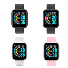 Load image into Gallery viewer, Smart Watch 2020 2021 Y68 D20 Fitness Bracelet Heart Rate Monitor Blood Pressure Bluetooth Watch for Android Phone Watch
