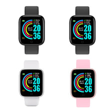 Load image into Gallery viewer, Smart Watch 2020 2021 Y68 D20 Fitness Bracelet Heart Rate Monitor Blood Pressure Bluetooth Watch for Android Phone Watch