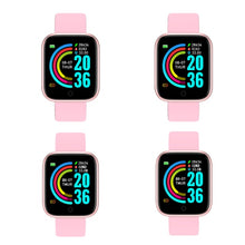 Load image into Gallery viewer, Smart Watch 2020 2021 Y68 D20 Fitness Bracelet Heart Rate Monitor Blood Pressure Bluetooth Watch for Android Phone Watch