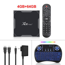 Load image into Gallery viewer, 1000M Android 9.0 TV Box X96 Max Plus Amlogic S905x3 8K Smart Media Player 4GB RAM 64GB ROM X96Max Set top Box QuadCore 5G Wifi
