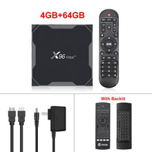 Load image into Gallery viewer, 1000M Android 9.0 TV Box X96 Max Plus Amlogic S905x3 8K Smart Media Player 4GB RAM 64GB ROM X96Max Set top Box QuadCore 5G Wifi
